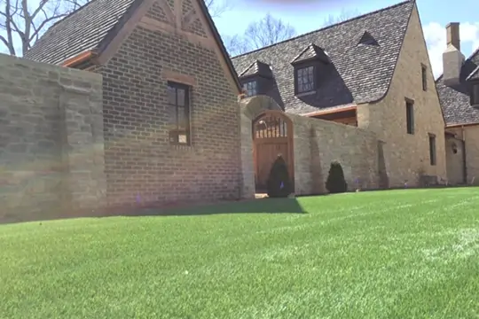 Artificial grass church lawn from SYNLawn